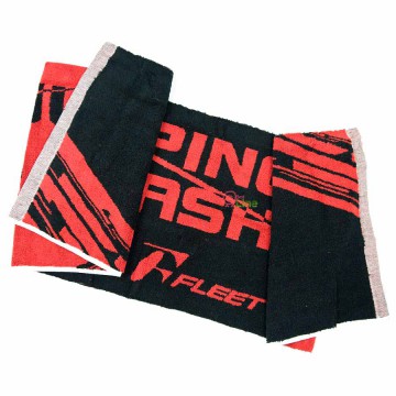 【FLEET】ST-419黑紅加厚加長運動毛巾(長120cm)